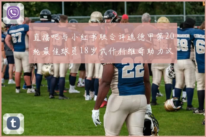 直播吧与小红书联合评选德甲第20轮最佳球员18岁武什科维奇助力汉堡逼平拜仁